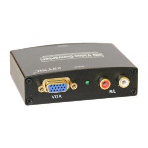 VGA converter with L&R Audio to HDMI