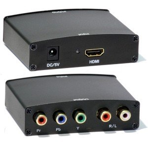 HDMI to YUV / YPbPr Converter with L&R Audio